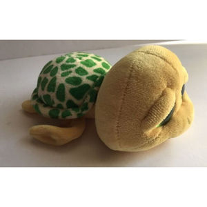 TY Beanie Boos POKEY Yellow Green TURTLE Plush Stuffed Animal